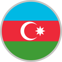 アゼルバイジャン Flag