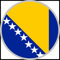 ボスニア・ヘルツェゴビナ Flag