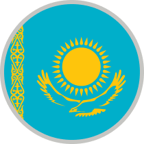 카자흐스탄 Flag