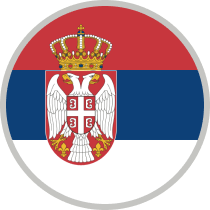 Serbien Flag