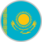 қазақ тілі Flag